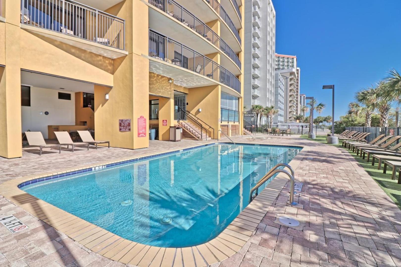 Beautiful Warm Ocean View Beach Condo With Pool Myrtle Beach Zewnętrze zdjęcie